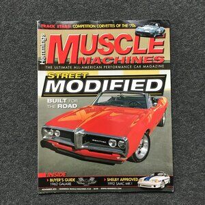 Hemmings Muscle Machines Magazine Nov 2013 #123 68 Charger 62 Galaxie 71 442